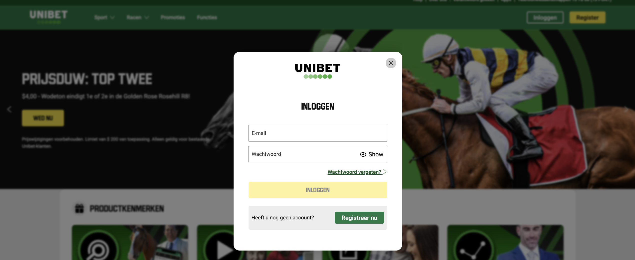 Login Unibet Casino