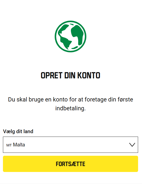 Registration Unibet Casino, How Sign Up at Official Uni bet Casino site in Denmark